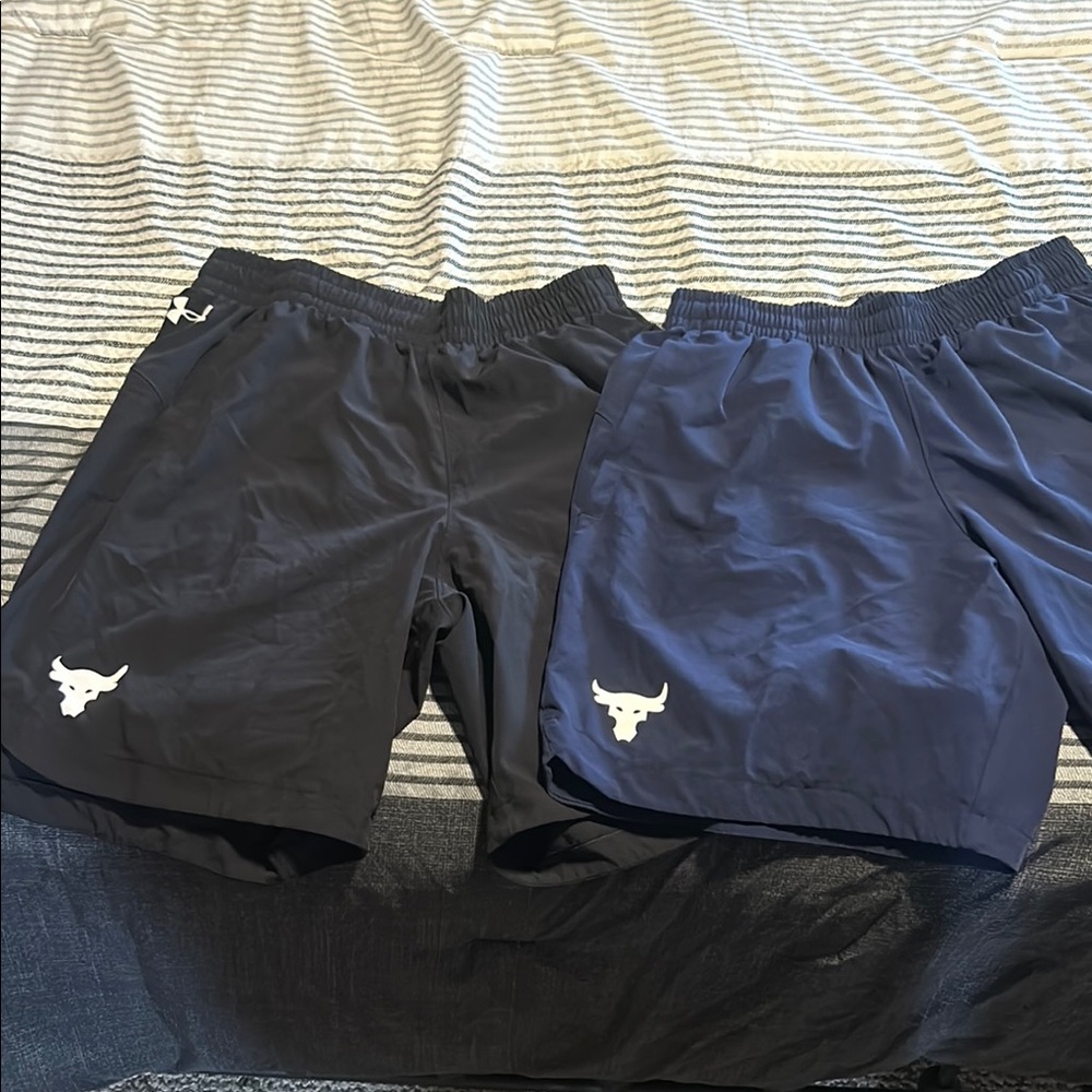 Project Rock Under Armour shorts